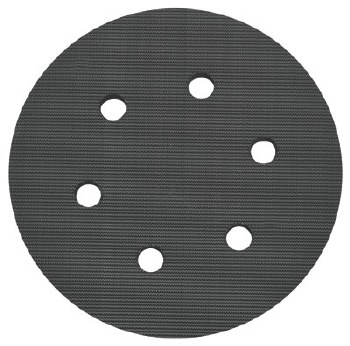 6", 6 Hole Hook and Loop Pad