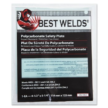 4-1/2 x 5-1/4 CLEAR SAFETY PLATE
