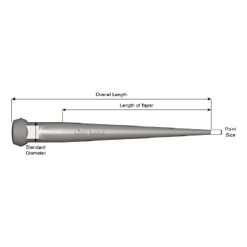 13" BULL PIN x 1-1/4"