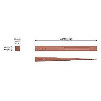 7/8" FLANGE WEDGE, NON-SPARK
