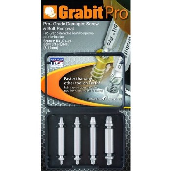 4PC BROKEN BOLT & DAMAGED SCREW EXTRACTOR