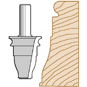 CASING MOULDING 1/2 SHANK