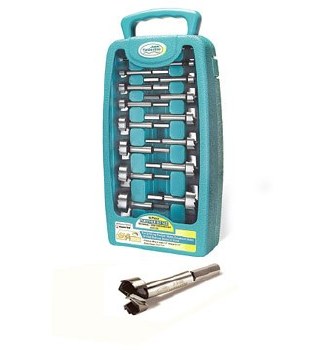 16 PCS FORSTNER HEX SHANK SET