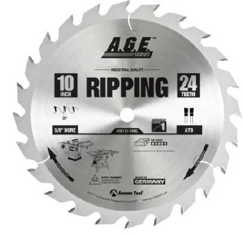 RIPPING 10"x24T ATB 5/8" BORE