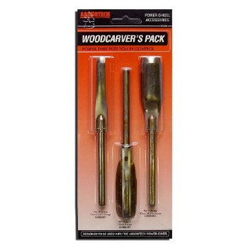 WOODCARVERS GOUGE CHISELS 3PK