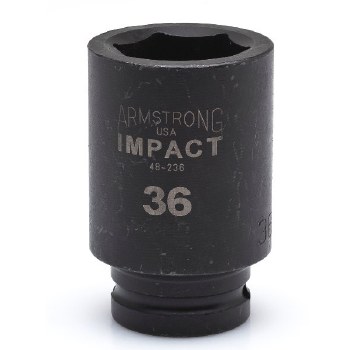 D-3/4" DR X 23MM IMPACT DEEP 6PT