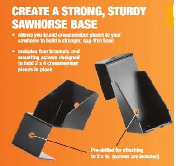 Saw Horse BRACKETS