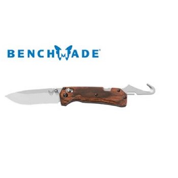 GRIZZLY CREEK DROP POINT AXIS FOLDER WOOD HANDLE