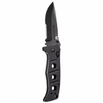SIBERT, ADAMAS, AXIS, COMBO SERRATED BLACK BLADE