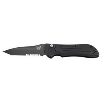 STRYKER AUTO BLACK SERRATED