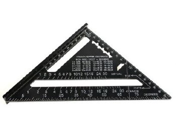 7" HD ALUMINUM RAFTER SQUARE