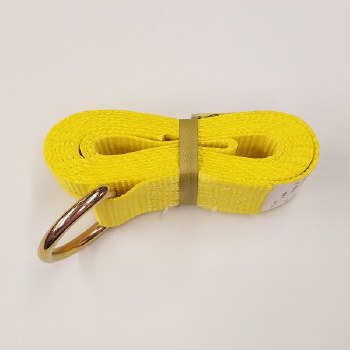 2" X 10' STRAP W/D-RING CAP