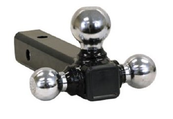 CHROME TRI-BALL HITCH