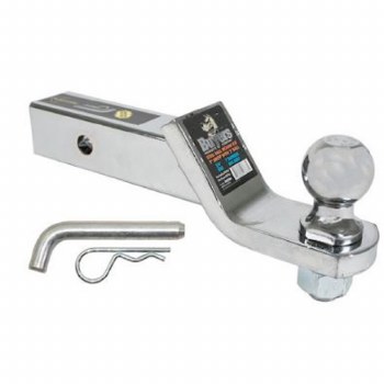 BALL MNT 4"DRP w/2"BALL & Pin