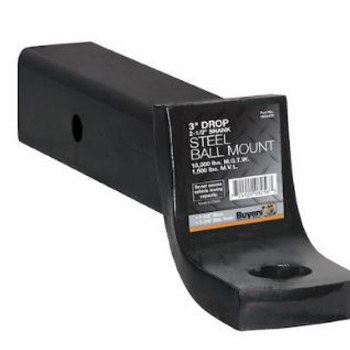 2-1/2" BALL MT, 15K, 7.75" DRP