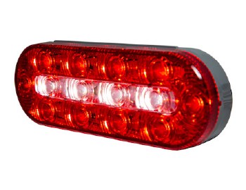 6" OVAL LED S/T/T/B LIGHT