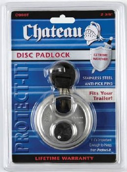 2-3/8" SMALL DISC TRAILER LOCK