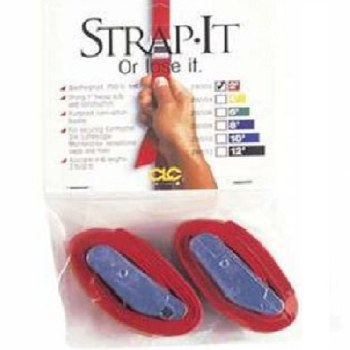 2- 2' RED WEB TIE DOWN STRAPS