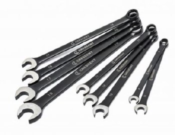 9PC X-LONG BLK COMBO WR METRIC