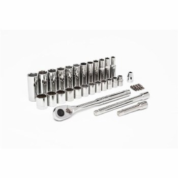 32PC MM STD & DP 3/8" DR SKT