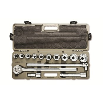 14PC 3/4" DR SOCKET SET 7/8" - 2"