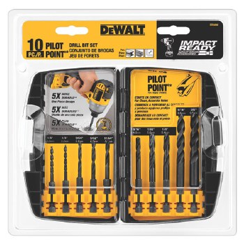 10 pc Impact Ready Drill Set