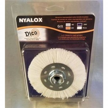 4-1/2" 5/8-11 NYALOX WHL BSH W