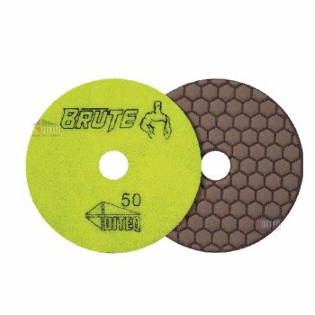 4" 50 GRIT DRY POLISH PAD