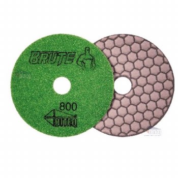 4" 800 GRIT DRY POLISH PAD