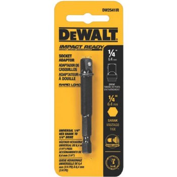 1/4" HEX TO 1/4" SOCKET ADAPTER