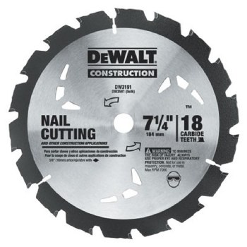 7 1/4" 18TOOTH SAW BLADE