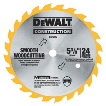 5-3/8" 24 TOOTH SAW BLD