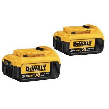 2-PK 20V Li-Ion Batt 4.0AH