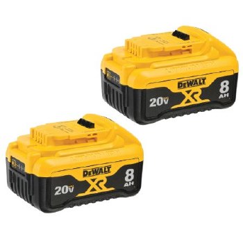 20V 8.0AH BATTERY 2 PACK