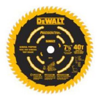7-1/4" 40T MITER SAW BLADE