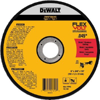 METAL GRINDING WHEEL 6x.045x7/8"