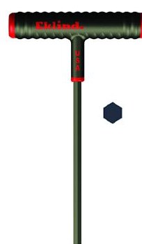 7/64" T-HANDLE HEX KEY, 9"