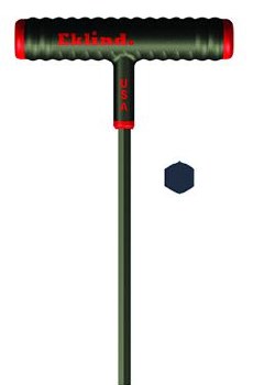 1/8" T-HANDLE HEX KEY, 9"
