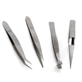 4PC TWEEZER SET