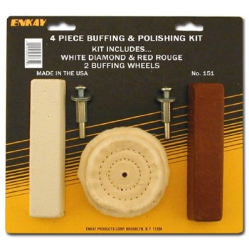 4PC BUFFING KIT W/ WHEELS
