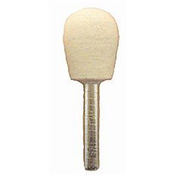 FELT BOB 1/4" SHANK PEAR SHAPE