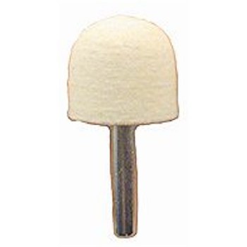 FELT BOB, 1/4" SHANK CIRCLE