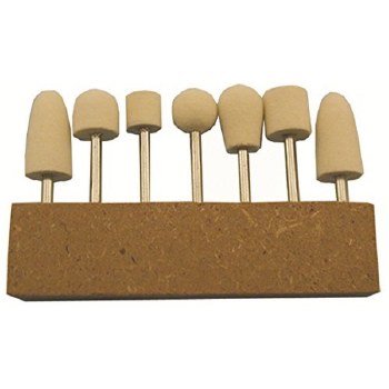 7PC FELT BOB SET 1/8" SHANK