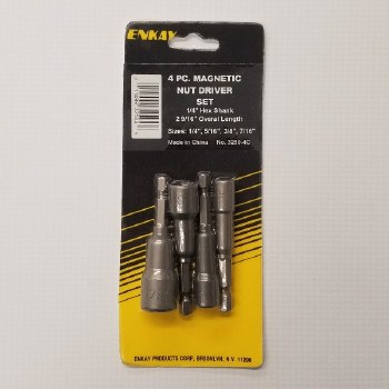 4PC MAGNETIC NUT SETTERS
