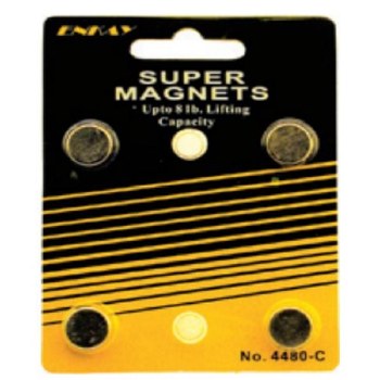 4PC SUPER MAGNETS 8 LBS