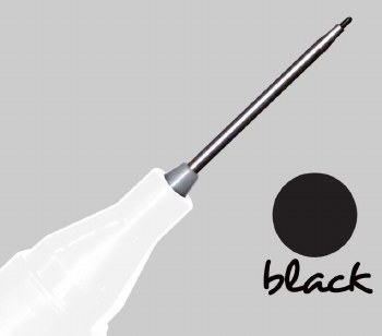 LONG NOSE THIN BLACK MARKER