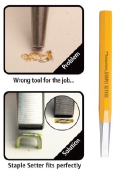 STAPLE SETTER
