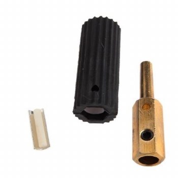 PLUG MALE W/BLACK INS (MILLER)