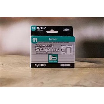 #11 HD 1/4" STAPLES 1000/BOX