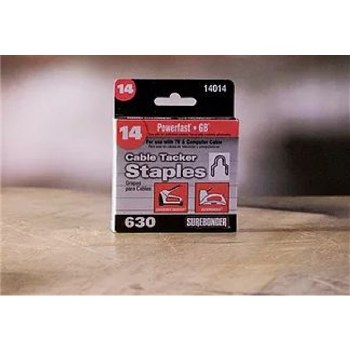 #14 HD 1/4" ROUND CABLE TACKER